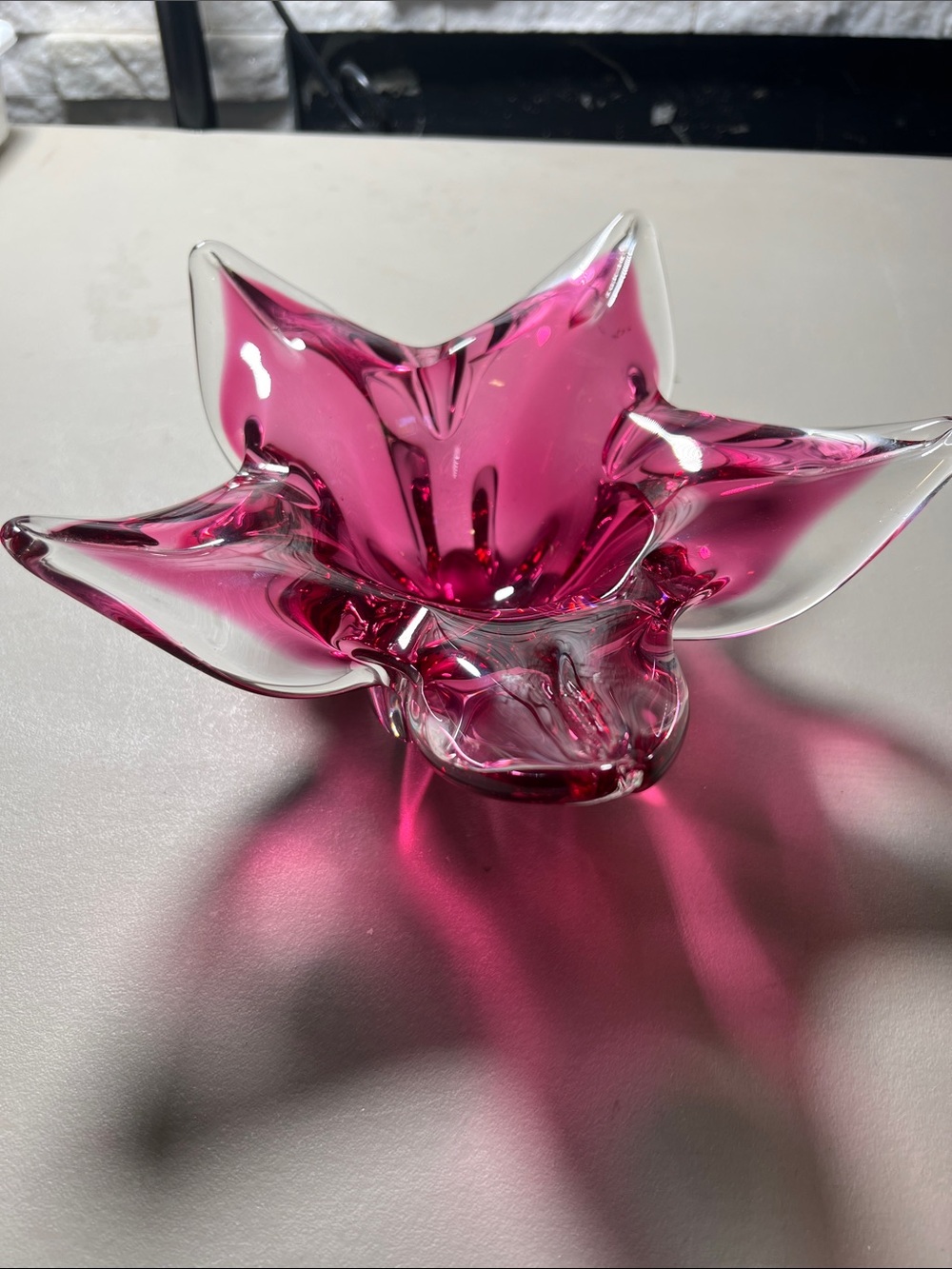 Rebecca Art Glass Flower